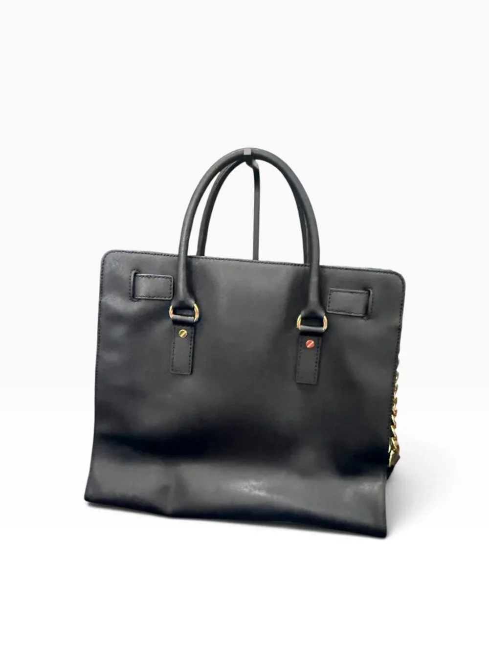 MICHAEL Michael Kors Hamilton Saffiano Leather Tote in black